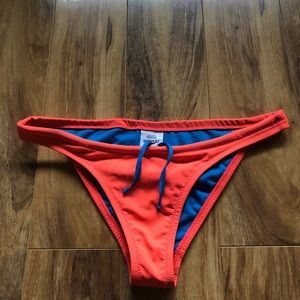 Speedo, Bottoms, bright orange color, athletic